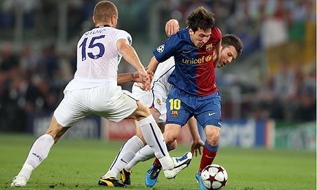 lionel messi 2009 champions league. Lionel Messi undid the