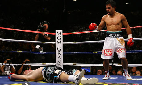 manny pacquiao vs ricky hatton knockout guise