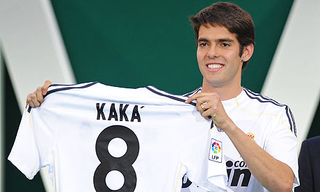 ronaldo real madrid shirt. Real Madrid#39;s Kaka presents