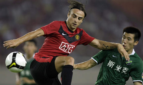 Manchester United's Dimitar Berbatov