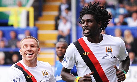 Emmanuel Adebayor, right, and Craig Bellamy are two of the players who have 