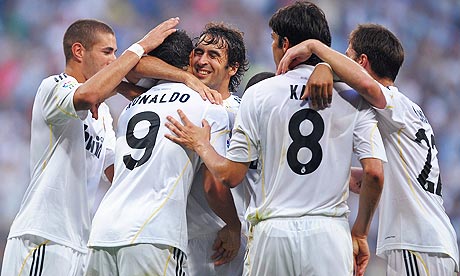 real madrid. Real Madrid celebrate