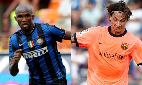 Zlatan Eto´o - Inter - Barcelona Vad snopet för Zlatan om Barcelona inte går till CL-final...