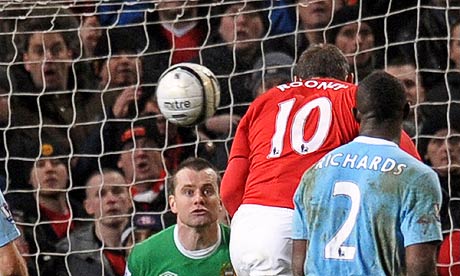 Wayne Rooney scores