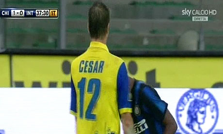 samuel eto's headbutt