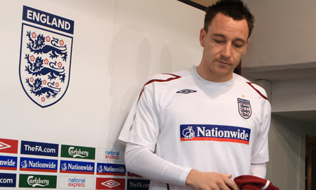 john terry england captain. John Terry, England captain