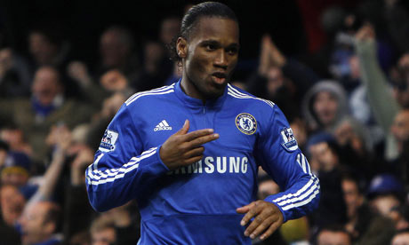 Didier Drogba of Chelsea