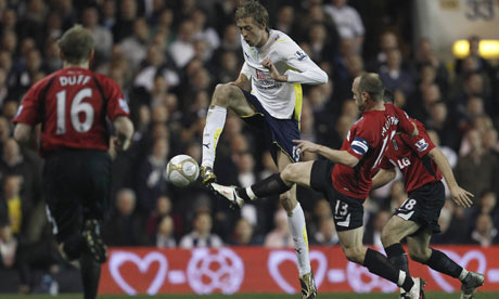Tottenham Hotspur's Peter Crouch