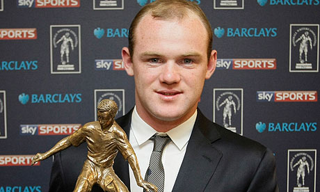 Wayne Rooney, Football Writers' Association Footballer of the Year