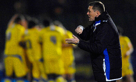 Aidy Boothroyd as Colchester United manager