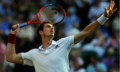 andy murray tennis serve. Andy Murray#39;s first serve has