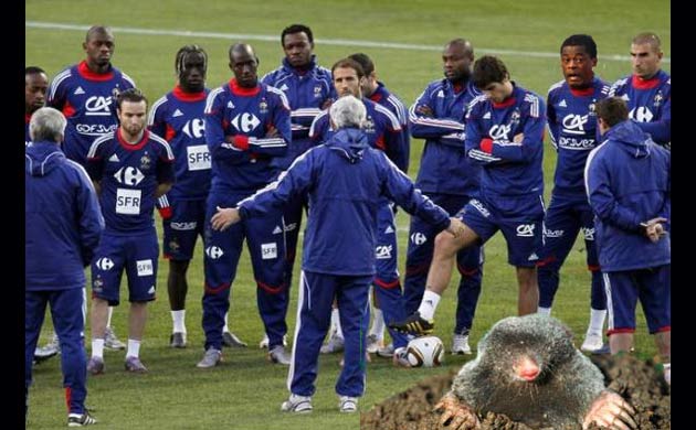 The Gallery: France meltdown