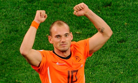 wesley sneijder foto. Wesley Sneijder has helped