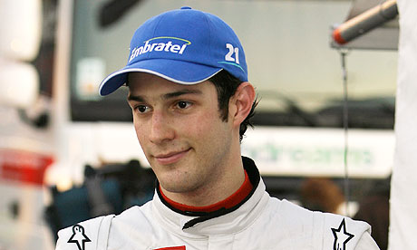 Bruno Senna was dropped by HRT for the grand prix at Silverstone