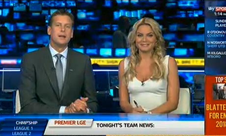 Sky Sports News presenters Ed Chamberlin and Charlotte Jackson are now 