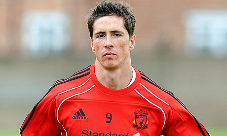 Fernando Torres has returned to training at Liverpool following Spain's 