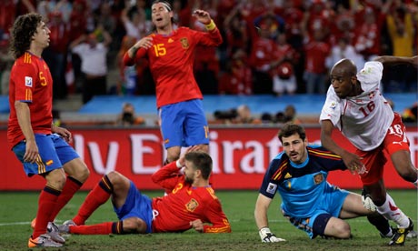 Switzerland v Spain