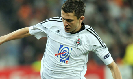 Sasa Ilic of Partizan Belgrade