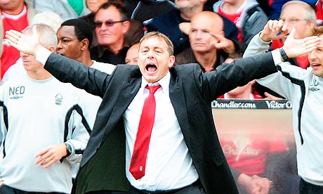 Nottingham Forest manager Billy Davies