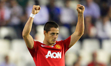 Hernandez Man United. Manchester United#39;s Javier