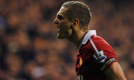 Nemanja Vidic of Manchester United