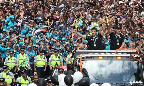 New Zealand victory parade