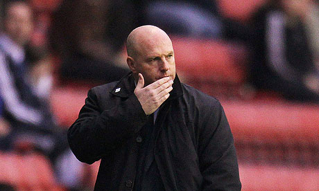 Blackburn Rovers Steve Kean seeks some Carling Cup relief in Cardiff