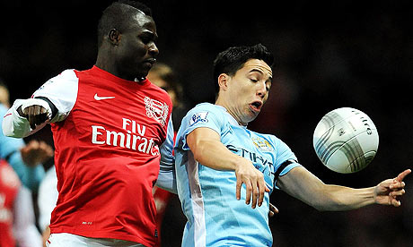 Samir Nasri and Emmanuel Frimpong clash in post-match tunnel row