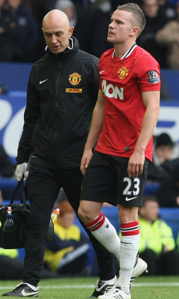 Gallery: Man Utd injuries: Tom Cleverley