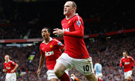 Wayne Rooney of Manchester