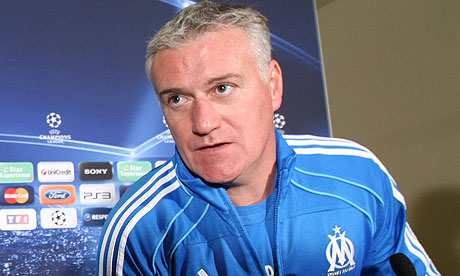 Marseille's coach, Didier Deschamps