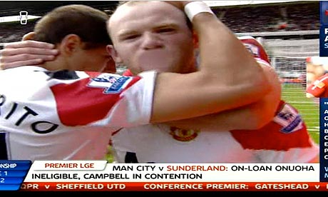 Sky Sports News pixelated the mouth of Wayne Rooney after his abusive 