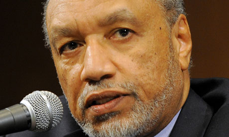 Mohamed bin Hammam, president of  Asian football confederation