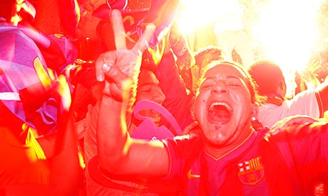 Barcelona supporters 