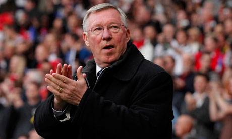 Manchester United's manager Sir Alex Ferguson