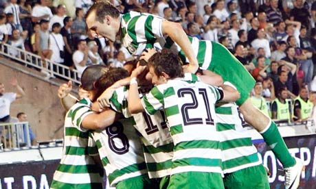 Stephen Rice of Shamrock Rovers celebrates