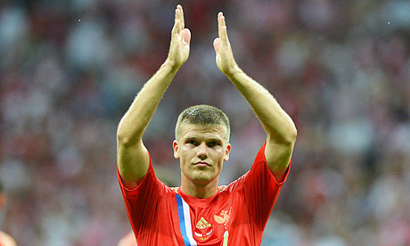 Russia's Igor Denisov