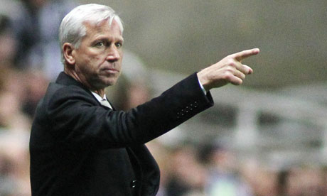 Newcastle manager Alan Pardew