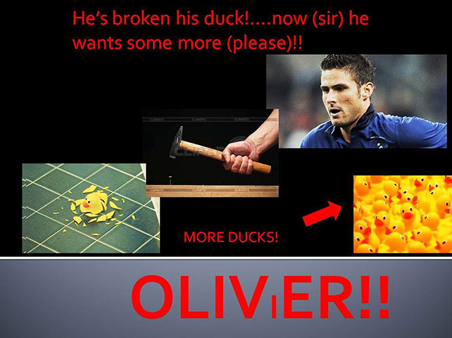 Gallery: Olivier Giroud: The Gallery: Olivier Giroud