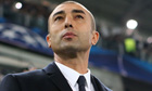 Chelsea manager Roberto Di Matteo