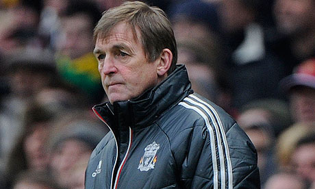 Kenny Dalglish looks dejected near the final whistle