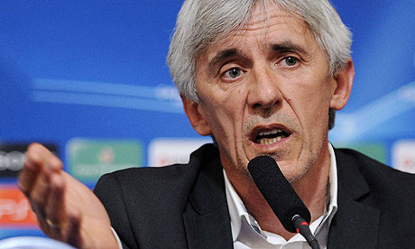 Apoel's Serbian coach Ivan Jovanovic