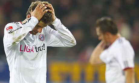 Frustration for Bayern after the draw with Freiburg