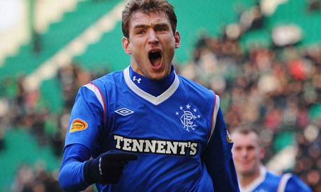 Nikica Jelavic, formerly Rangers now Everton