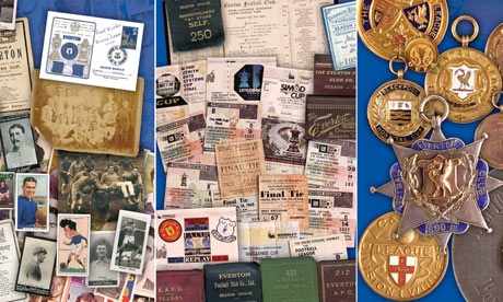 Everton memorabilia