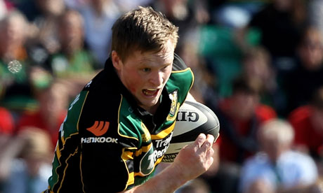Chris Ashton in action for Northampton