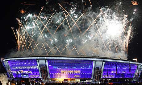 Cue more fireworks above the Donbass Arena
