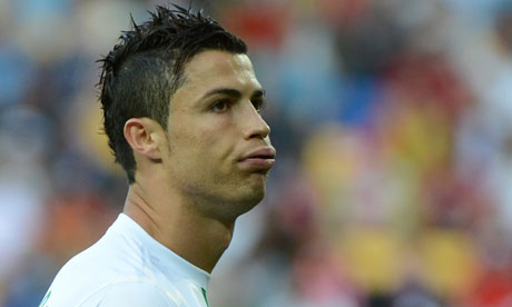 Ronaldo Portugal 2012 on Nani Has Defended Cristiano Ronaldo After He Was Jeered By Denmark