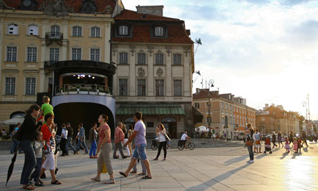 ITV's Euro 2012 studio in Warsaw