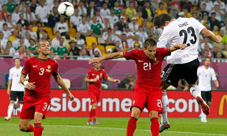 Mario Gomez Germany vs Portugal